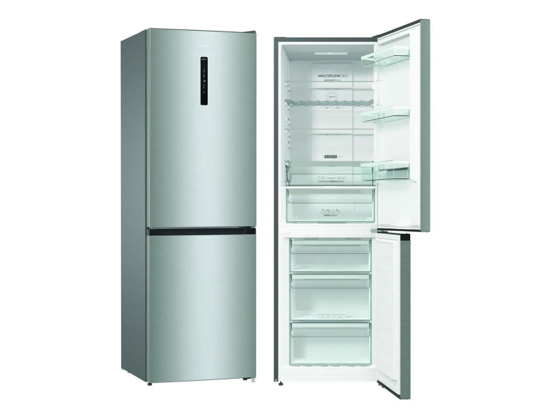 Gorenje NRK6192AXL4 No Frost 185cm Srebrna AdaptTech KitchenFit 300L
