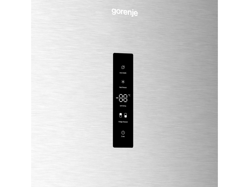 Gorenje NRK720EAXL4 No Frost 200cm 70cm Szerokości Srebrna 495L