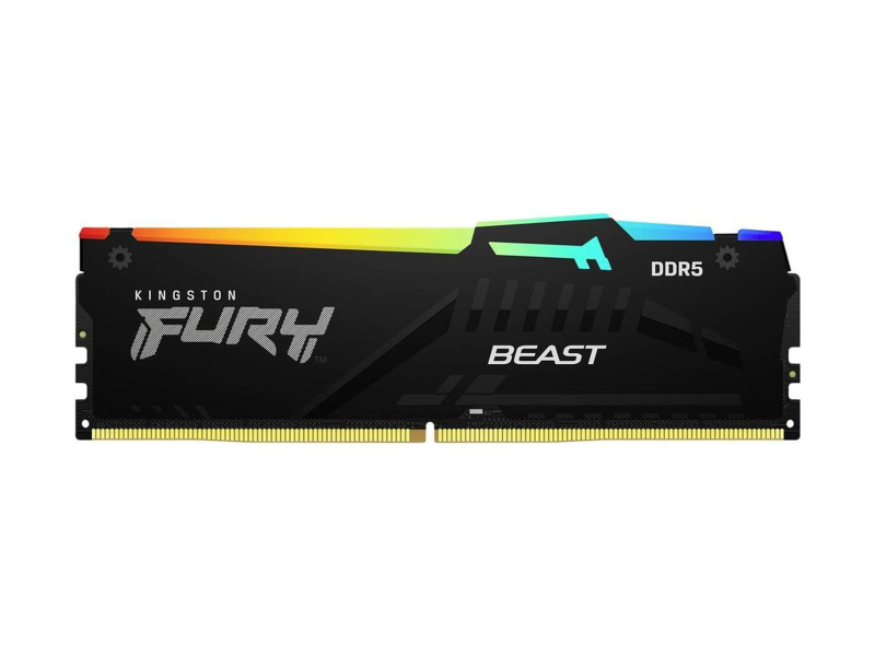 Kingston FURY 32GB (1x32GB) 6000 CL36 Beast RGB Czarny