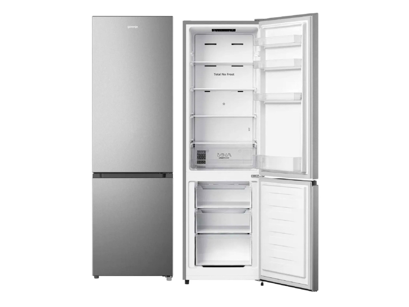 Gorenje NRK418EES4 No Frost 179,7cm Srebrna Slim55cm KitchenFit 255L