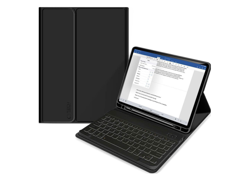 Tech-Protect SC PEN + KEYBOARD IPAD 10.9” 10 / 2022 / 11” 11 / 2025 BLACK
