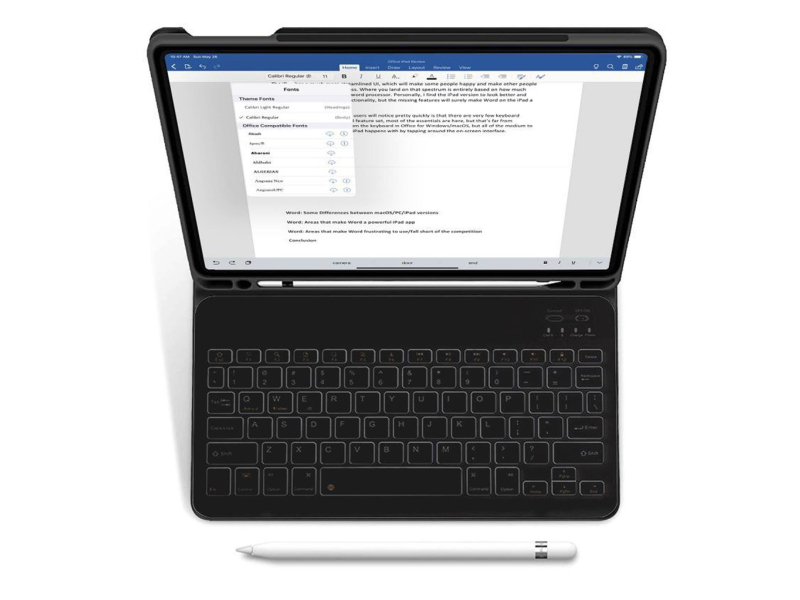 Tech-Protect SC PEN + KEYBOARD IPAD 10.9” 10 / 2022 / 11” 11 / 2025 BLACK