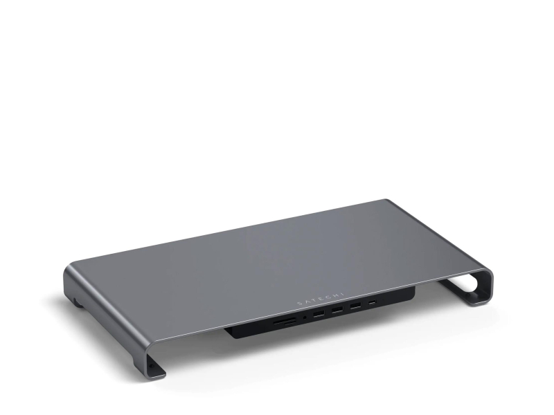Podstawka pod monitor Satechi Podstawka i hub, USB-C ,USB-A, czytnik kart micro/SD