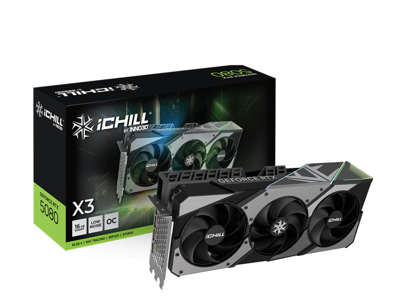 INNO3D GeForce RTX 5080 iChill X3 V2 16GB GDDR7 DLSS5