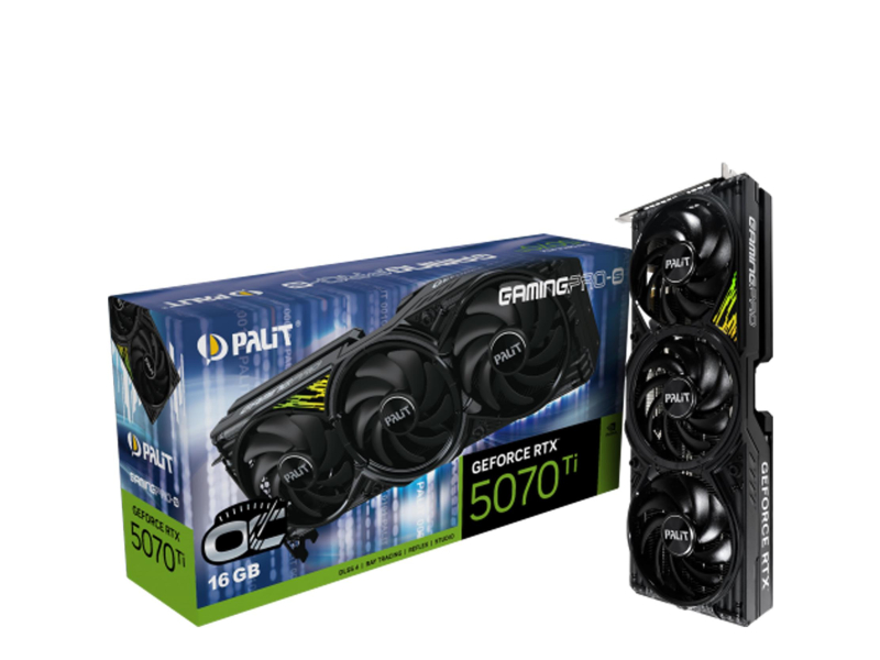Palit GeForce RTX 5070 Ti GamingPro-S OC 16GB GDDR7