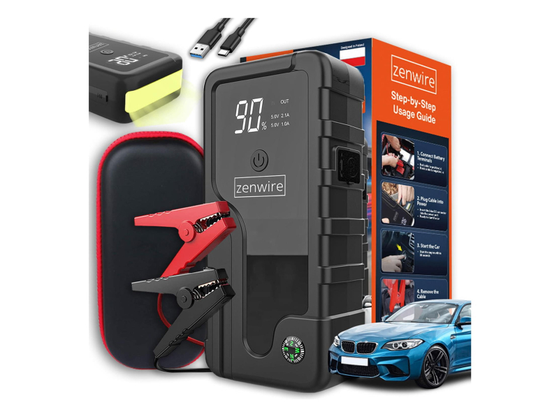 Zenwire Urządzenie Rozruchowe Powerbank 6400 mAh Jump Starter CY16