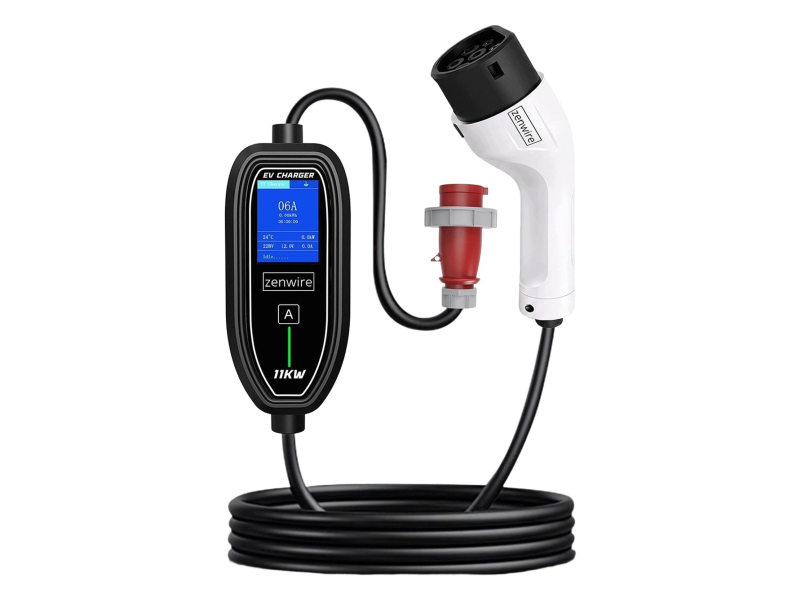 Zenwire Ładowarka do Samochodu Elektrycznego EV 11KW 16A Typ 2 7m