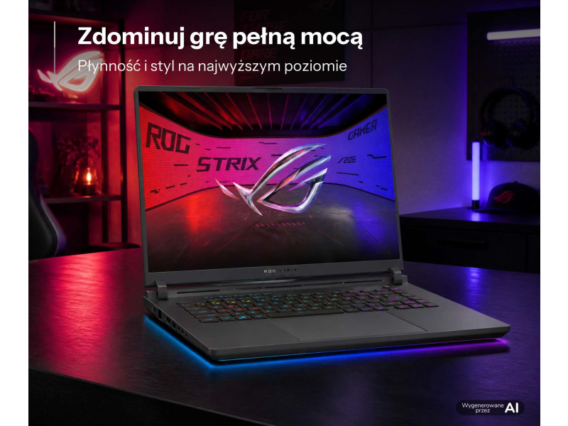 Wydajny procesor - ASUS ROG Strix G16 Ultra