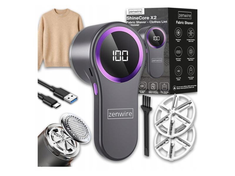 Zenwire Golarka do Ubrań ShineCore X2