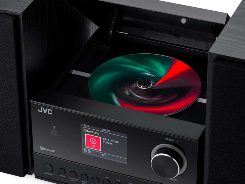 JVC UX-E225B Czarny