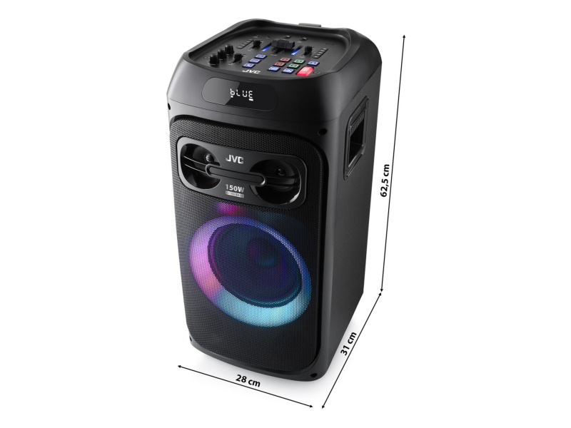 JVC XS-EP514B Czarny