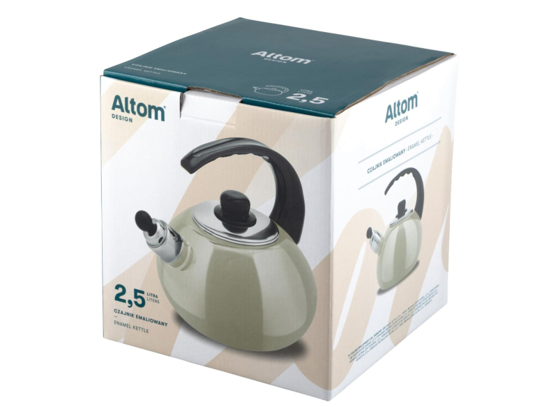 Altom Czajnik emaliowany 2,5 l kremowy indukcja