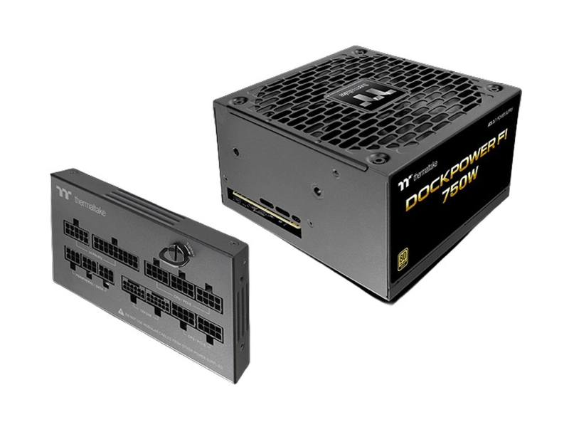 Thermaltake Dockpower FI 750W - Wysoka sprawność energetyczna