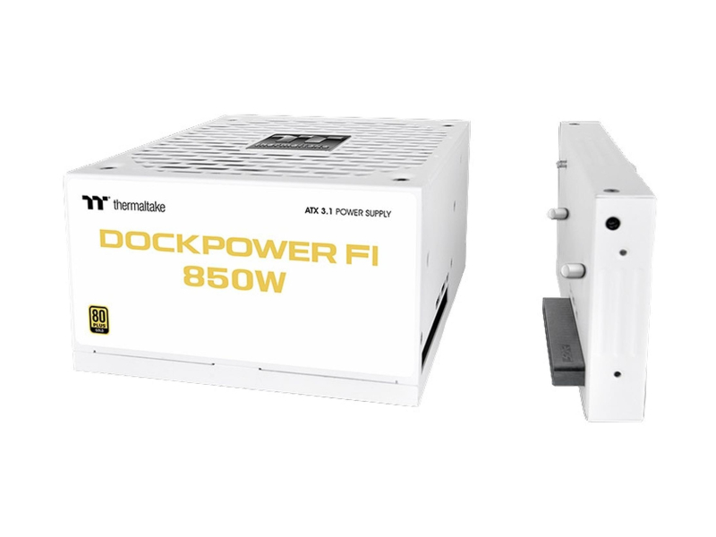 Thermaltake Dockpower FI 850W 80 Plus Gold modular ATX3.1 Gen5 Snow