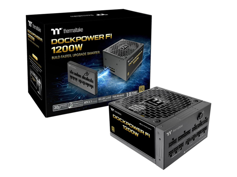 Thermaltake Dockpower FI 1200W 80 Plus Gold modular ATX3.1 Gen5