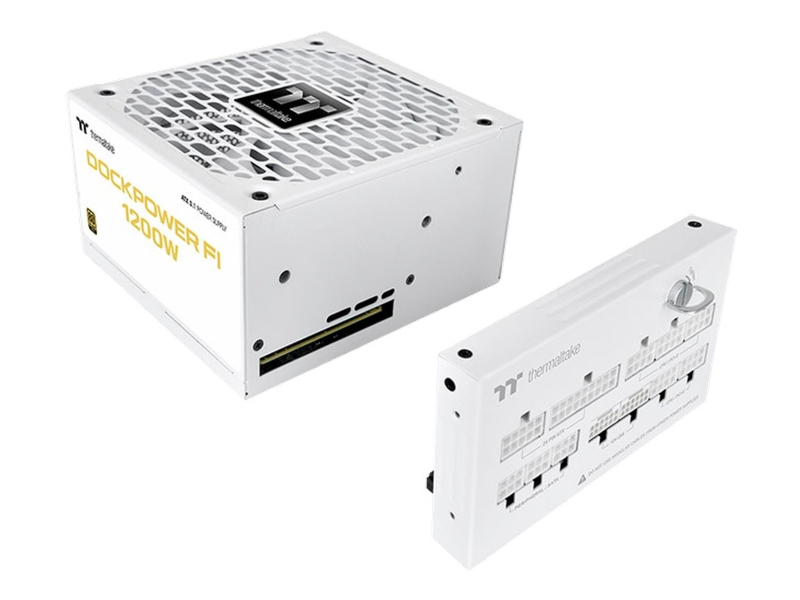 Thermaltake Dockpower FI 1200W 80 Plus Gold modular ATX3.1 Gen5 Snow