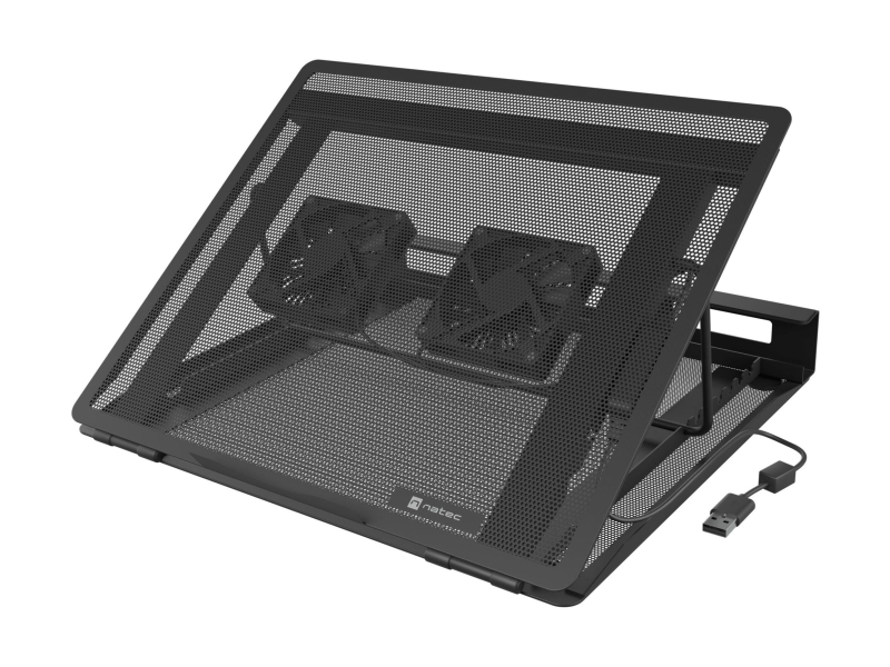 Natec Tern 2 Plus podstawka chłodząca pod laptopa 12,1–17,3