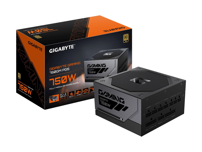 Gigabyte Gaming 750GM PG5 750W 80 Plus Gold