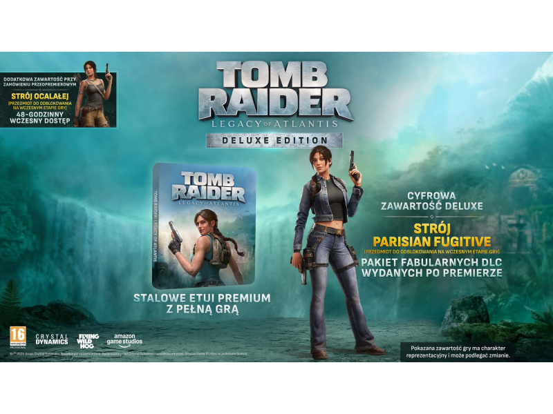PlayStation Tomb Raider: Legacy of Atlantis Deluxe Edition