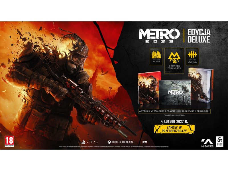 PlayStation METRO 2039 Edycja Deluxe