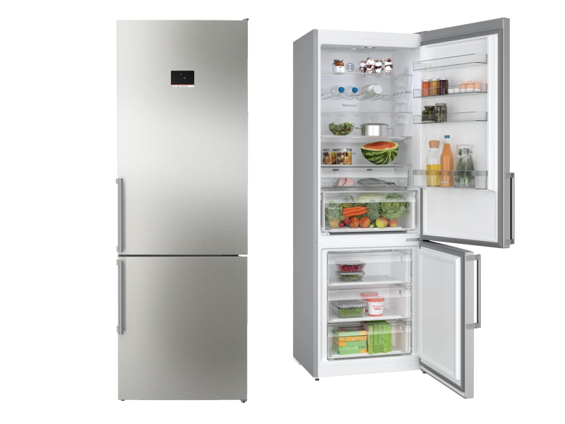 Bosch KGN497ICT No Frost 203cm Stal Szczotkowana Komora Zero 440L