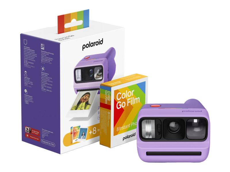 Polaroid Go Gen 3 fioletowy + wkłady (8 zdjęć)