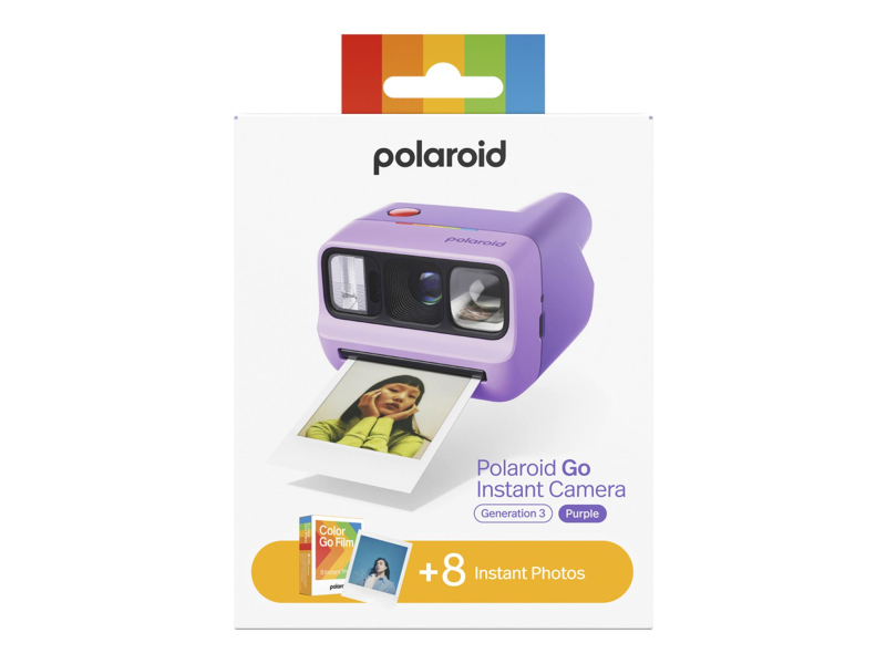 Polaroid Go Gen 3 fioletowy + wkłady (8 zdjęć)