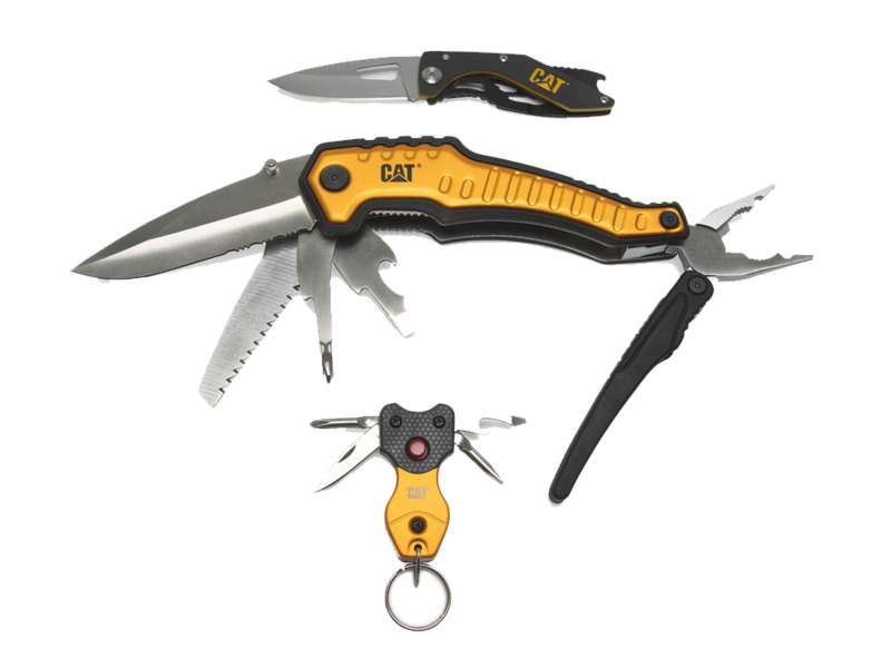 Cat Zest. XL 3pcs Multi-Tool, Knife and Keychain