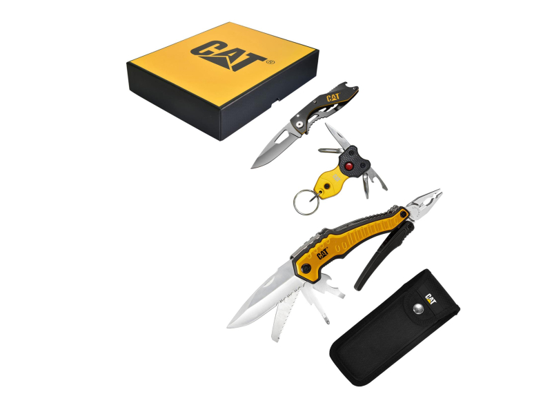 Cat Zest. XL 3pcs Multi-Tool, Knife and Keychain