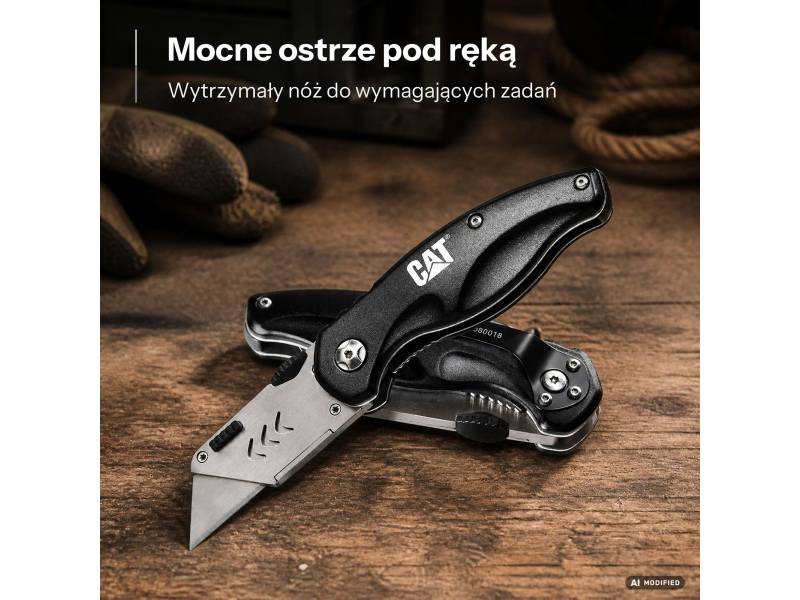 Cat Nóż 16,2cm Folding Utility Knife