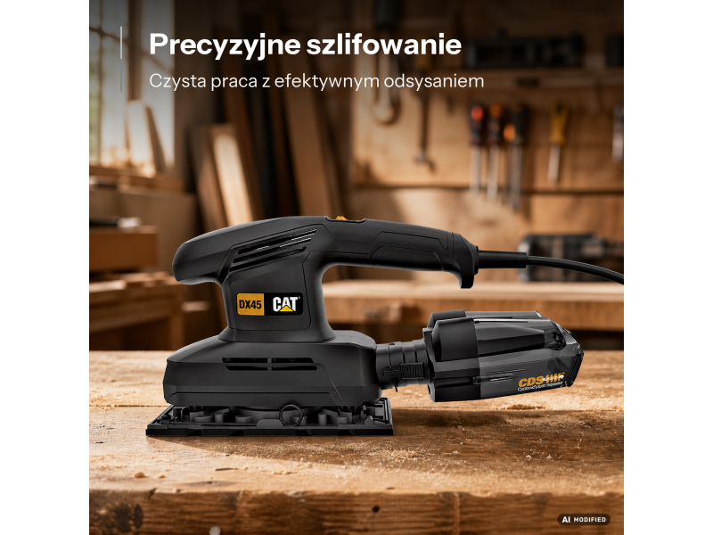 Cat Szlifierka oscylacyjna sieciowa DX45