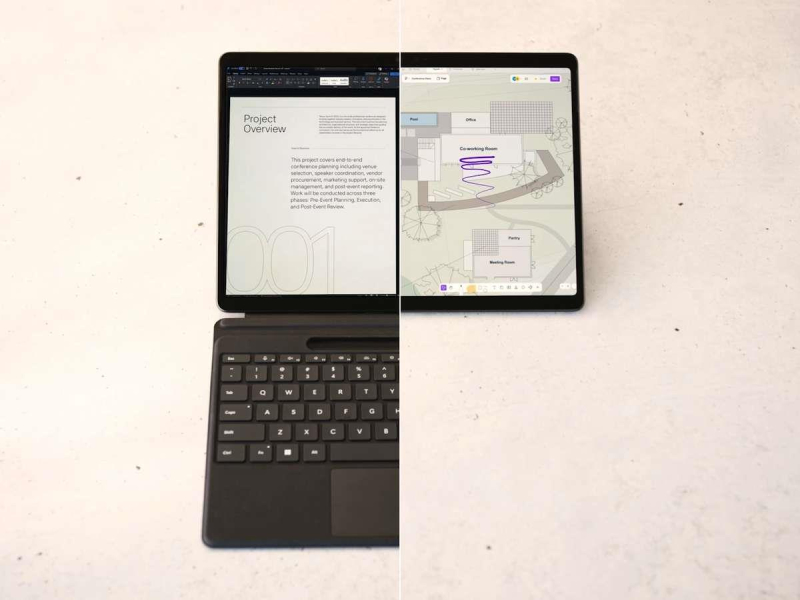 Microsoft Surface Pro X2 Plus/16GB/256/W11P Platynowy
