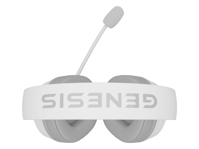 Genesis NEON XV z mikrofonem białe