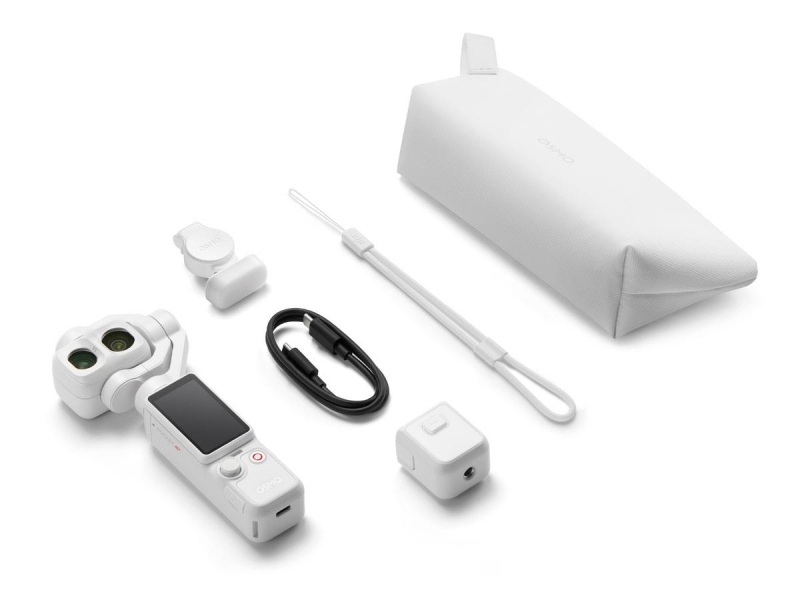 Zawartość zestawu Osmo Pocket 4P Standard Combo