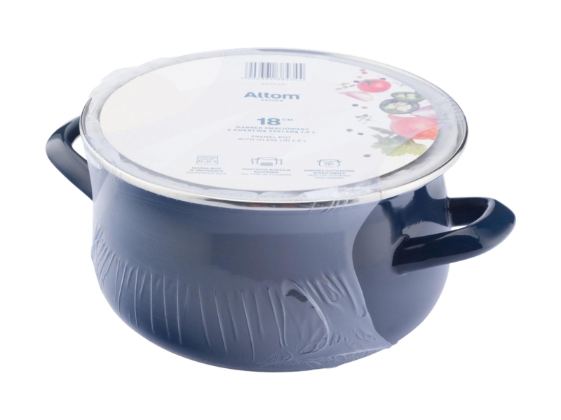 Altom Garnek emaliowany 18 cm