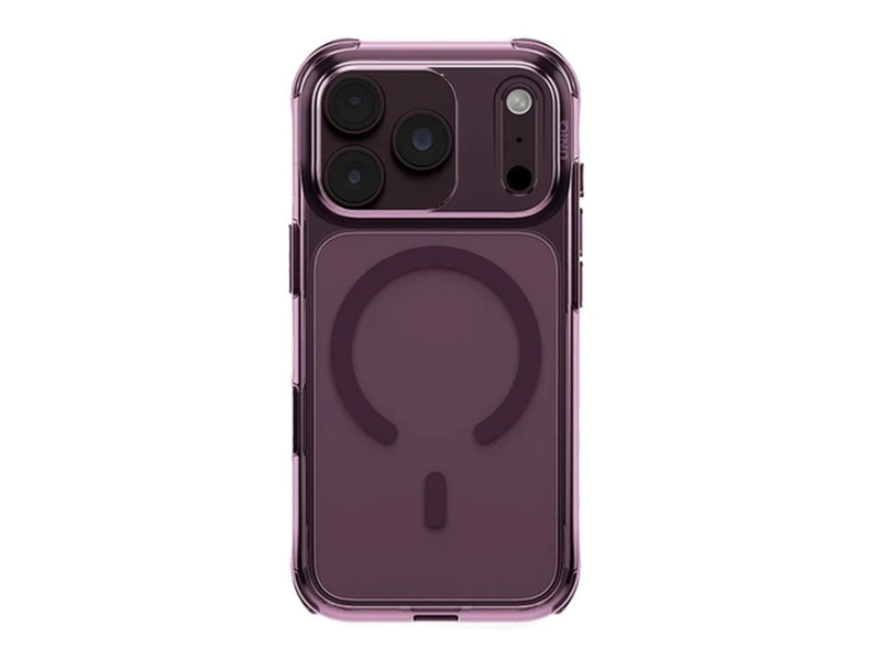 Uniq LifePro Xtreme do iPhone 18 Pro Magclick burgundowy