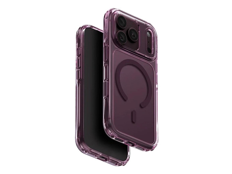 Uniq LifePro Xtreme do iPhone 18 Pro Magclick burgundowy