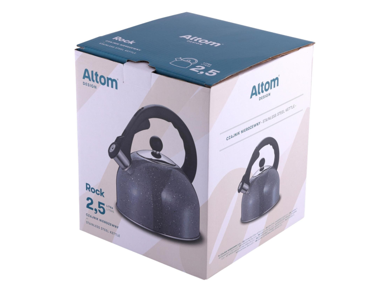 Altom Rock czajnik 2,5 l szary kamień indukcja