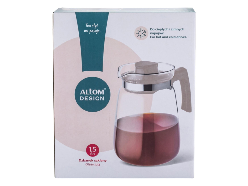 Altom Dzbanek do gorących napojów 1,5 l beżowy