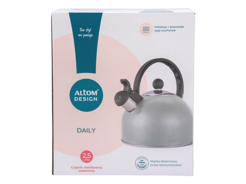 Altom Daily czajnik 2,5 l szałwia indukcja