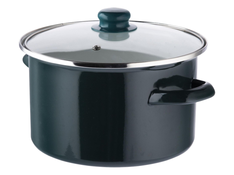 Altom Garnek emaliowany 24 cm 4,6 l pokrywka pinot indukcja