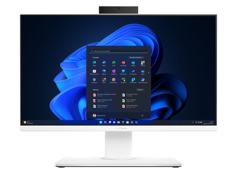 ASUS ExpertCenter AIO P440VA 24 Core 5-210H/16GB/512/W11P Biały
