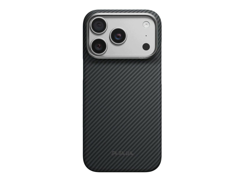 PITAKA Edge Case do iPhone 18 Pro Black Grey(Twill)