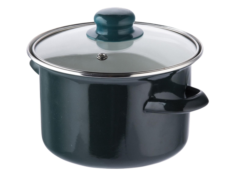 Altom Garnek emaliowany 18 cm 1,9 l pokrywka pinot indukcja