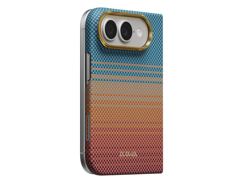 PITAKA Edge Case do iPhone 18 Fold Back Cover Sunset2.0