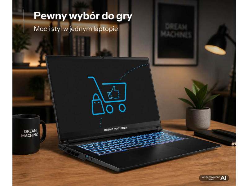 Dream Machines RG5060-17PL32 i7-14700HX/32GB/1TB RTX5060 165Hz