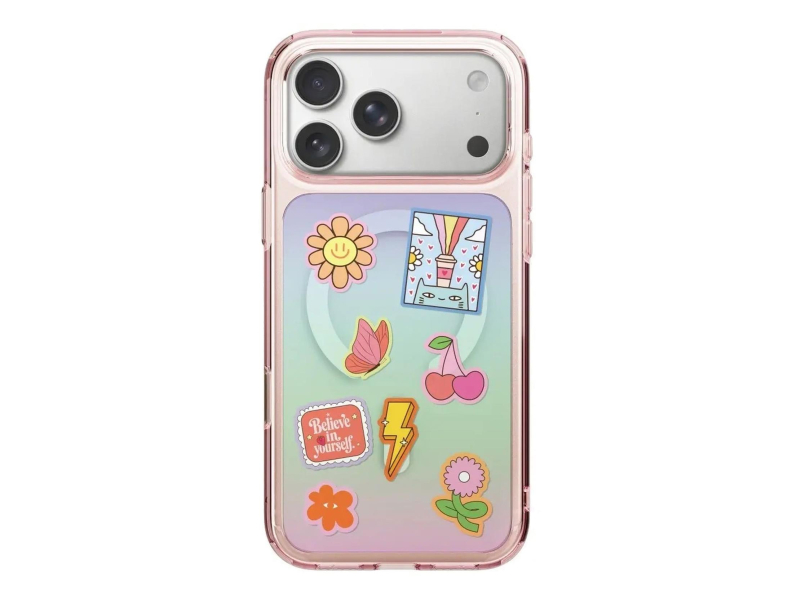 Uniq Coehl Estelle do iPhone 18 Pro Magnetic różowy