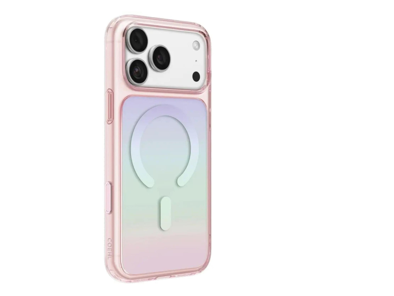 Uniq Coehl Estelle do iPhone 18 Pro Magnetic różowy