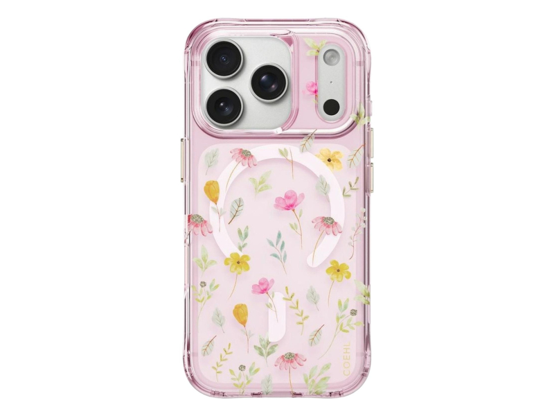 Uniq Coehl Evie do iPhone 18 Pro Magnetic różowy