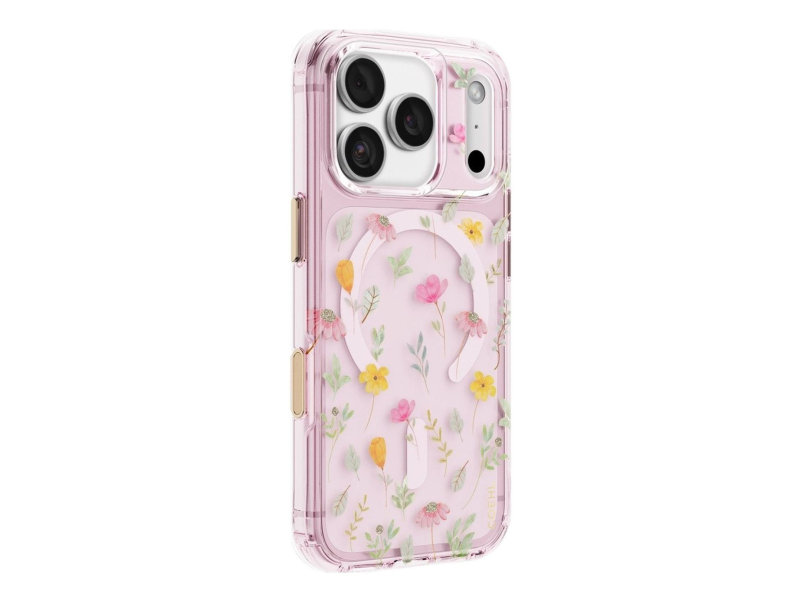 Uniq Coehl Evie do iPhone 18 Pro Magnetic różowy